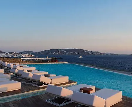 Kouros And Mykonos Town